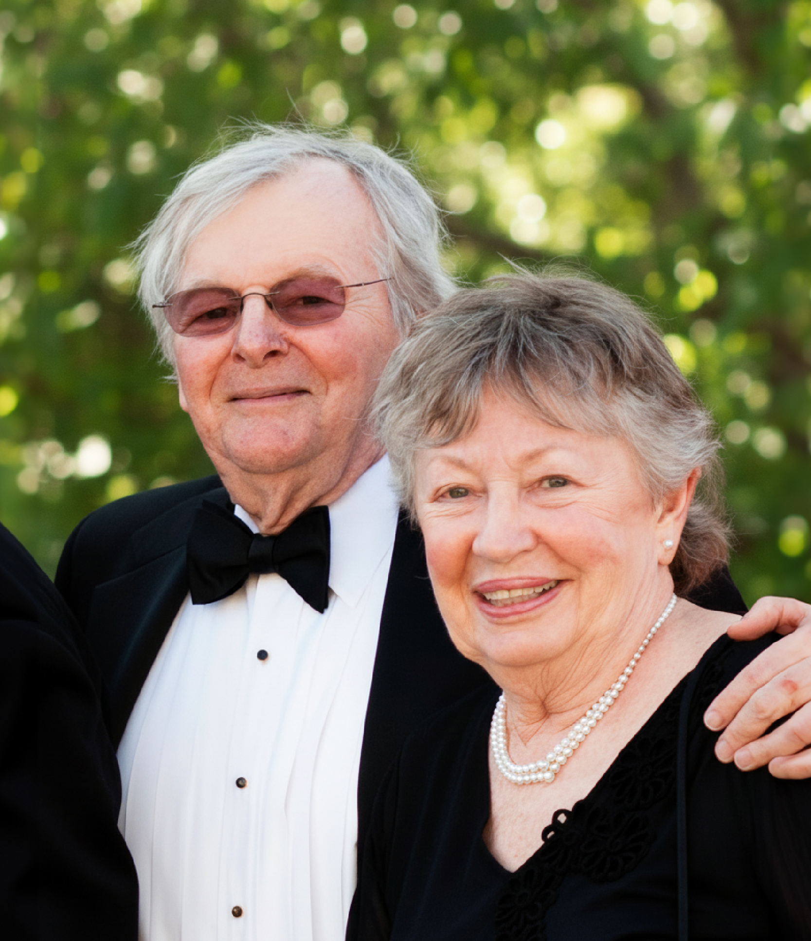 Frank & Lois at a Hanna Center event.