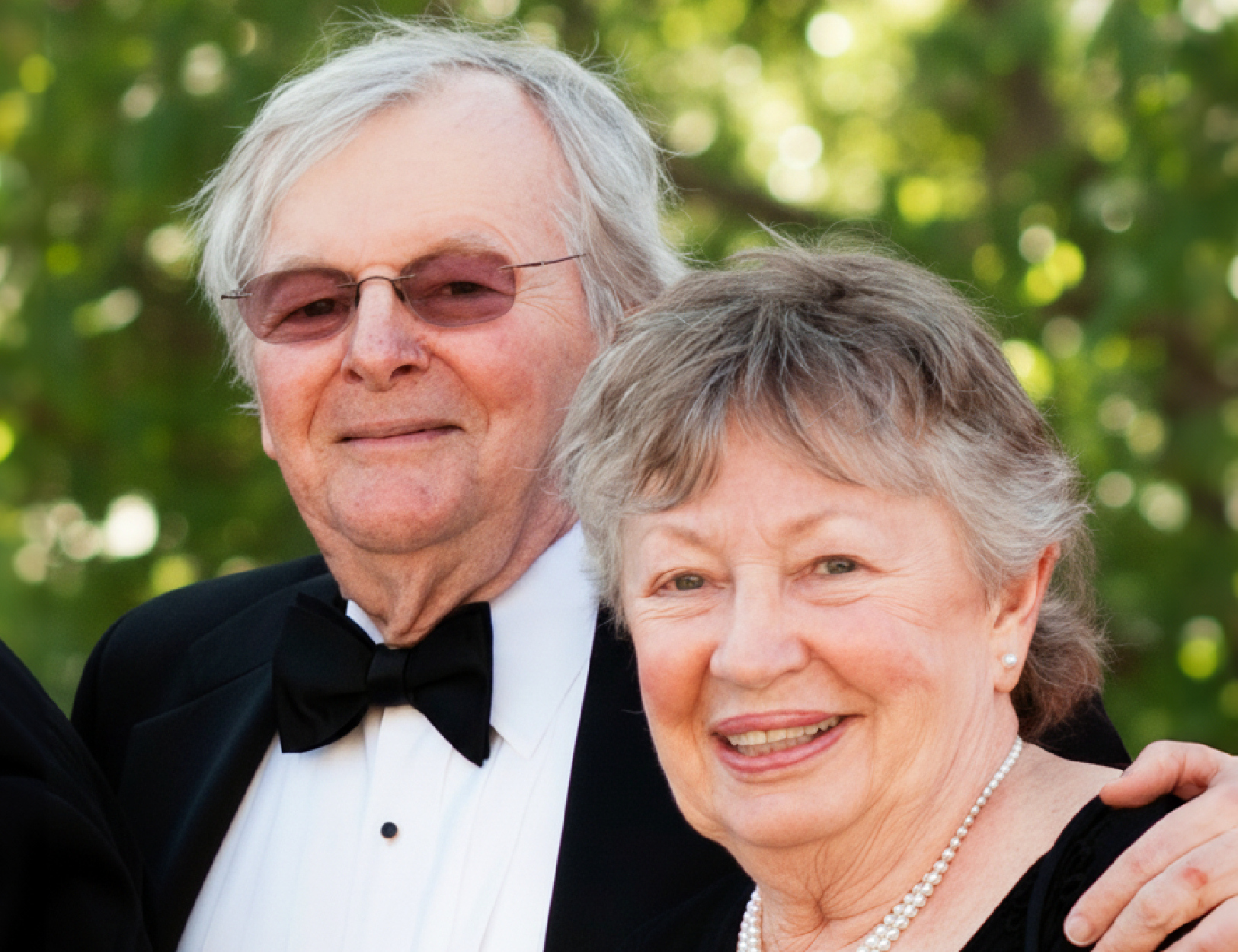 Frank & Lois at a Hanna Center event.